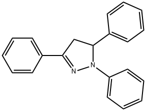 1,3,5-TRIPHENYL-4,5-DIHYDRO-1H-PYRAZOLE Structural