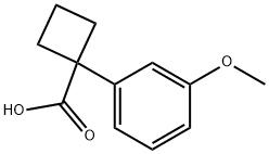 1-(3-methoxyphenyl)cyclobutanecarboxylic acid