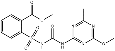 METSULFURON METHYL Structural Picture