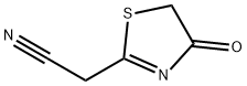 1,3-THIAZOLIN-4-ONE-2-ACETONITRILE Structural