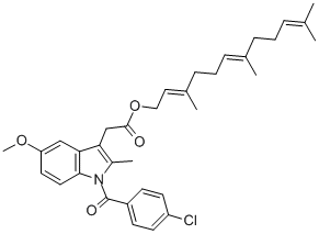 INDOMETHACIN SODIUM SALT TRIHYDRATE Structural