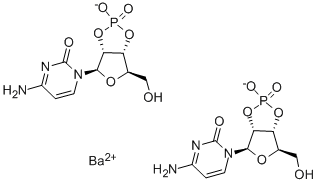 CYTIDINE 2',3'-CYCLIC MONOPHOSPHATE, BARIUM SALT Structural