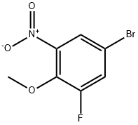 4-BROMO-2-FLUORO-6-NITROANISOLE