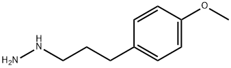 Hydrazine, [3-(4-methoxyphenyl)propyl]- (9CI) Structural