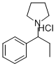 1-(1-phenylpropyl)pyrrolidine hydrochloride