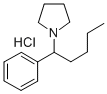 1-(1-Phenylpentyl)pyrrolidine hydrochloride