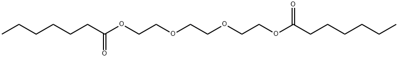 Triethylene glycol bisheptanoate Structural