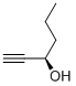 (R)-1-HEXYN-3-OL Structural