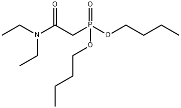 DI-N-BUTYL N,N-DIETHYLCARBAMOYLMETHYLPHOSPHONATE Structural