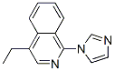Isoquinoline, 4-ethyl-1-(1H-imidazol-1-yl)- (9CI) Structural