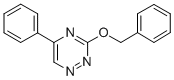 1,2,4-Triazine, 5-phenyl-3-(phenylmethoxy)-