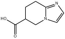Imidazo[1,2-a]pyridine-6-carboxylic acid, 5,6,7,8-tetrahydro- (9CI) Structural