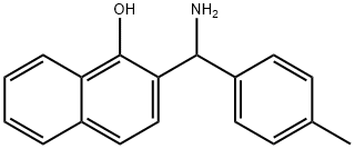 2-(AMINO-P-TOLYL-METHYL)-NAPHTHALEN-1-OL Structural