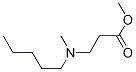 N-Methyl-N-pentyl-beta-alanine methyl ester Structural