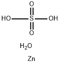 Zinc sulfate monohydrate  Structural Picture
