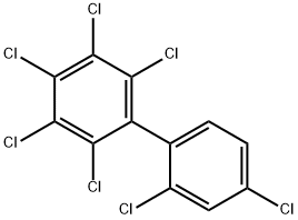 2,2',3,4,4',5,6-HEPTACHLOROBIPHENYL Structural