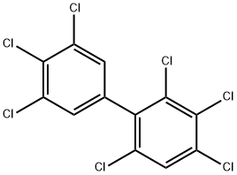 2,3,3',4,4',5',6-HEPTACHLOROBIPHENYL Structural