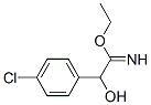 Benzeneethanimidic  acid,  4-chloro--alpha--hydroxy-,  ethyl  ester  (9CI) Structural