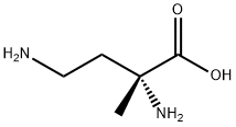 2,4-DIAMINO-2-METHYL-BUTYRIC ACID Structural