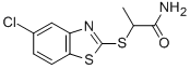 2-(5-CHLOROBENZO[D]THIAZOL-2-YLTHIO)PROPANAMIDE