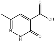 6-Methyl-3-oxo-2,3-dihydropyridazine-4-carboxylic acid Structural