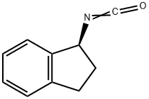 (S)-(+)-1-INDANYL ISOCYANATE Structural