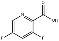 3,5-Difluoropicolinic acid Structural