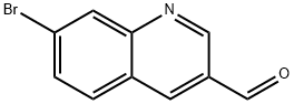 7-broMoquinoline-3-carbaldehyde Structural