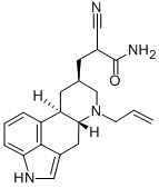 6-Allyl-alpha-cyanoergoline-8-propionamide