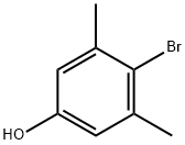 4-Bromo-3,5-dimethylphenol Structural