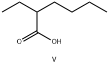 Vanadium 2-ethylhexanoate Structural