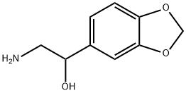 2-AMINO-1-BENZO[1,3]DIOXOL-5-YL-ETHANOL Structural