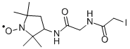 3-[2-(2-IODOACETAMIDO)ACETAMIDO]-2,2,5,5-TETRAMETHYL-1-PYRROLIDINYLOXY