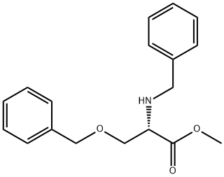 BZL-L-SER(BZL)-OME (COOH)2 Structural