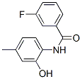 Benzamide, 3-fluoro-N-(2-hydroxy-4-methylphenyl)- (9CI) Structural