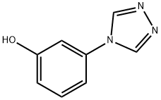 Phenol, 3-(4H-1,2,4-triazol-4-yl)- (9CI) Structural