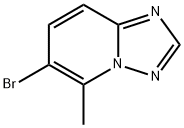 6-BROMO-5-METHYL[1,2,4]TRIAZOLO[1,5-A]PYRIDINE Structural