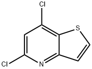 5,7-DICHLOROTHIENO[3,2-B]PYRIDINE Structural