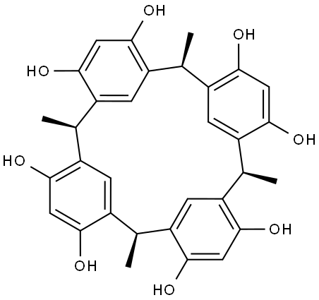 C-METHYLCALIX[4]RESORCINARENE Structural