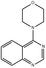 4-(4-MORPHOLINYL)-QUINAZOLINE Structural