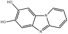 Pyrido[1,2-a]benzimidazole-7,8-diol (9CI) Structural