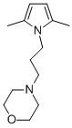 4-[3-(2,5-DIMETHYL-1H-PYRROL-1-YL)PROPYL]-MORPHOLINE Structural