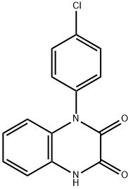 1-(4-CHLOROPHENYL)-3-HYDROXY-1,2-DIHYDROQUINOXALIN-2-ONE Structural