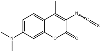 7-Dimethylamino-4-methylcoumarin-3-isothiocyanate(DACITC) Structural