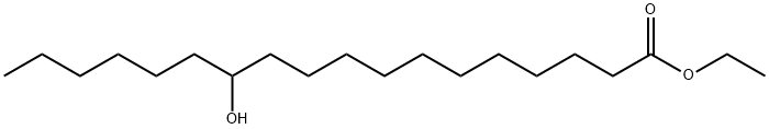 12-HYDROXYSTEARIC ACID ETHYL ESTER Structural