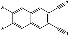 2,3-DIBROMO-6,7-DICYANONAPHTHALENE Structural