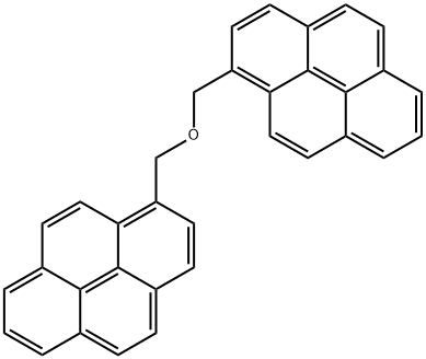 di-(1-pyrenylmethyl)ether Structural