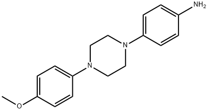 1-(4-AMINOPHENYL)-4-(4-METHOXYPHENYL)PIPERAZINE Structural Picture