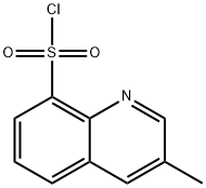 3-Methyl-8-quinolinesulphonyl chloride Structural Picture