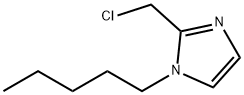 2-CHLOROMETHYL-1-PENTYL-1H-IMIDAZOLE Structural